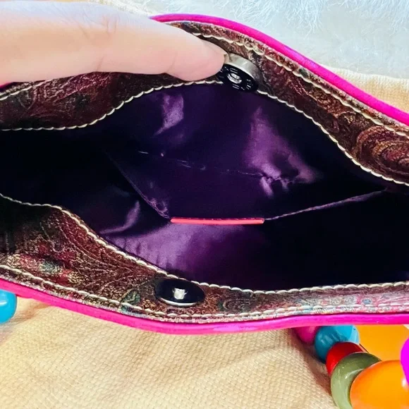 ETRO Bag beautiful multicolored stones. 🔶🔺🔷🟧🔴 - Picture 7 of 13